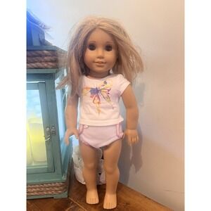 AMERICAN GIRL DOLL Girl of the Year 2016 LEA CLARK Camping Butterfly Shirt